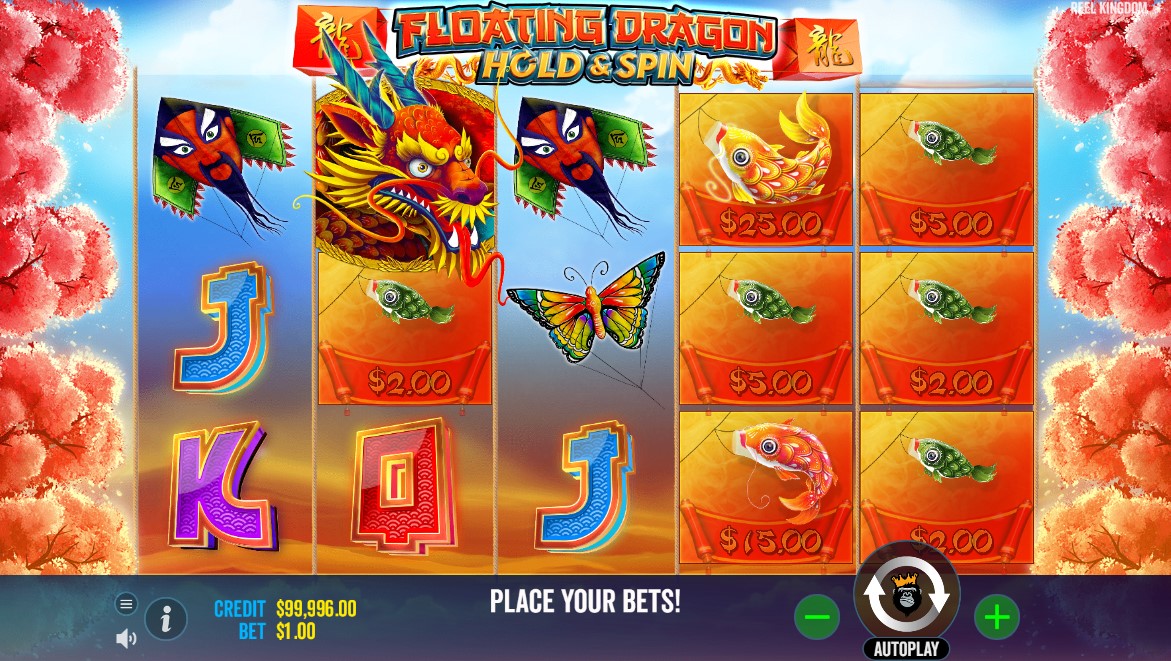 Floating Dragon at the Best Online Casino Sites